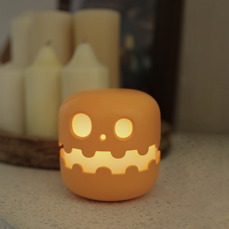 Pumpkin Lamp Halloween Ambience Light – Fun Bedside Decor for Bedrooms, Living Rooms & Kids' Birthday Gifts