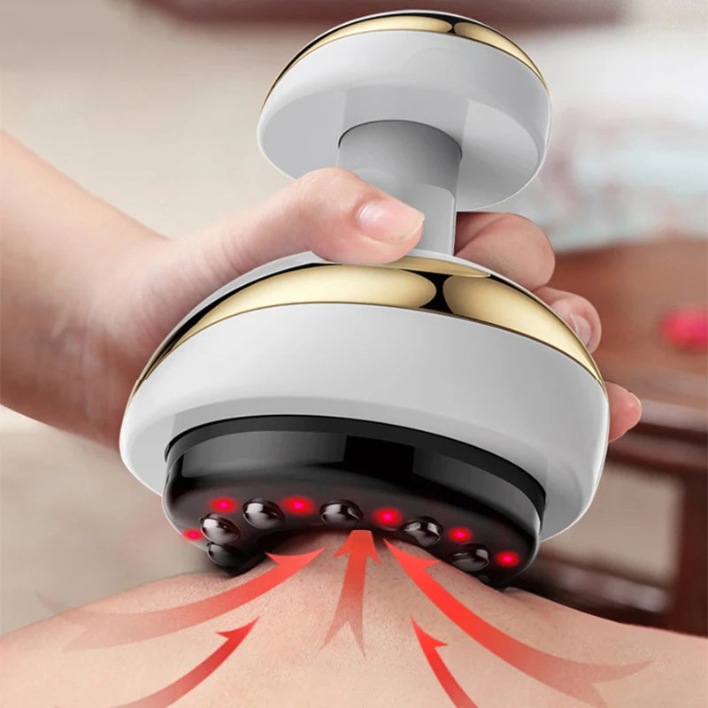 Revitalizing Electric Gua Sha & Cupping Massager – Heated Vacuum Suction for Anti-Cellulite and Fat Burning